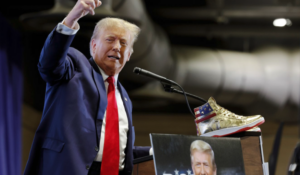 Trump Unveils Shoes At Sneaker Con